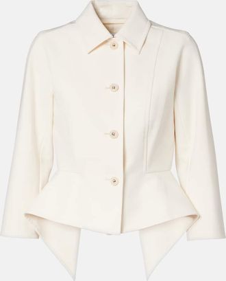 Max Mara Giacca con peplum