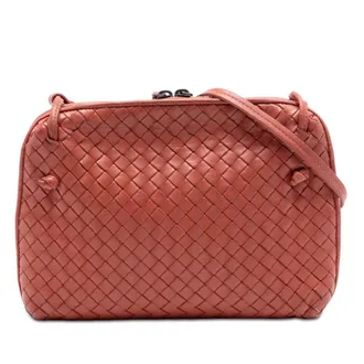 Bottega Veneta Pre-owned Bottega Veneta Nappa Intrecciato Nodini Crossbody Ladies YOG58DT5JDE1HNIT