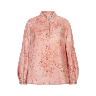 Max Mara Crespo Shirt - female - Max Mara - Shirts - Pink - XS - Blouses & Shirts