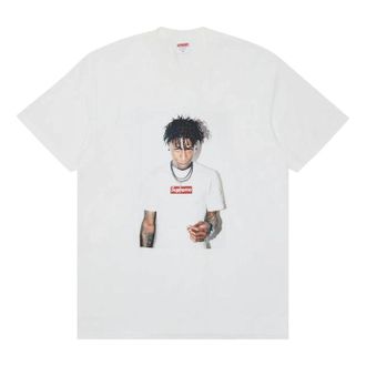 SUPREME NBA Youngboy T-Shirt White FW23T4-WHITE
