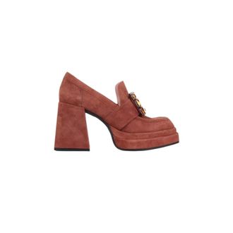 Ras Schoenen, Dames, Bruin, 40 EU, Su&egrave;de, Amalfi Heels
