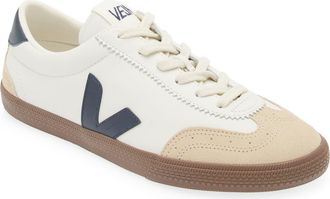 Veja Volley Leather Sneaker in White Nautico Bark at Nordstrom, Size 41