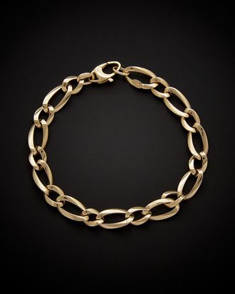Italian Gold, Inc 14K Italian Gold Alternate Links Bracelet