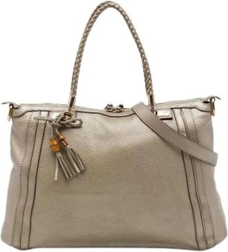 Gucci Pre-owned Bella Tote Bag - Pre-owned - Mujer - Beige - ONE SIZE
