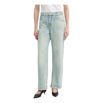 Pinko Pinko, Dames, Jeans, Blauw, Maat: W31 Katoen