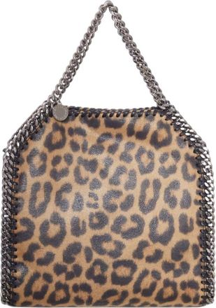 Stella McCartney Leopard Print Falabella Mini Tote