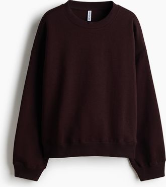 H&M Sweatshirt mit Motivprint - Purple