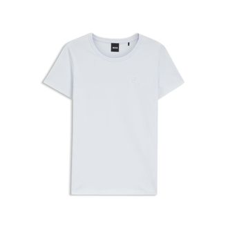 BOSS Cotton-jersey slim-fit T-shirt with Double B monogram
