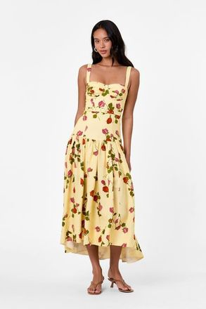 Nicholas Drenica Dress in Fallen Roses at Nordstrom, Size 10