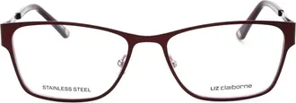 Liz Claiborne L665 Eyeglasses - Burgundy