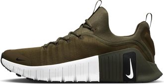 Nike Mens Free Metcon 6 Workout Shoes in Green | FJ7127-202