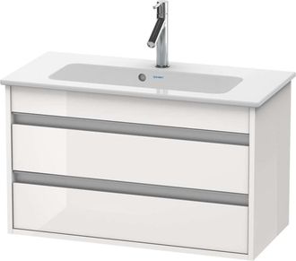 Duravit Duravit - Mueble De Pared Compact 6453, 2 Cajones, Con Sif&oacute;n Y Delantal