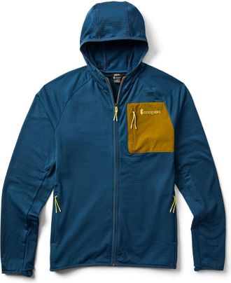 Cotopaxi Mens Otero Full-Zip Fleece Hoodie Blue XXL