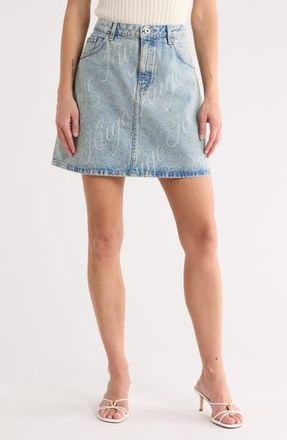 BOSS Gami Denim Skirt in Blue at Nordstrom Rack, Size X-Small