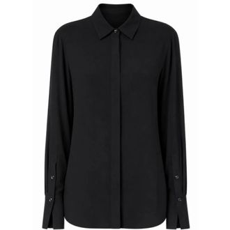 Liu Jo Dames, Blouses & Shirts, Zwart, Maat: XS