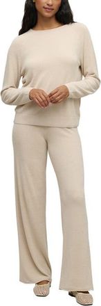 Barefoot Dreams CozyChic Ultra Lite Jersey Pajamas in Stone at Nordstrom, Size X-Large