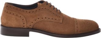 Baldinini Su&egrave;de Veterschoenen - Heren - Nette schoenen - Bruin - 41 1/2 EU - Su&egrave;de - Schoenen