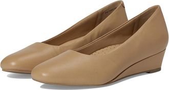 Trotters Denisse High Womens Heels Beige : 10.5 WW (EE), Leather