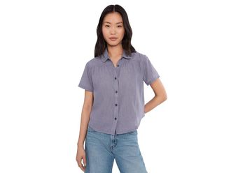 Toad&Co Holly Shirt Womens Clothing Elderberry : SM, Cotton