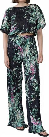 Sabina Mus&aacute;yev Roy Pants In Black Print