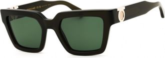 Ferragamo SF2066S 302 Transparent Dark Green/Green
