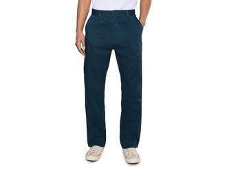 Volcom Frickin Chino Pants Mens Casual Pants Dust Bowl Indigo : 34 32, Cotton/Polyester/Chino