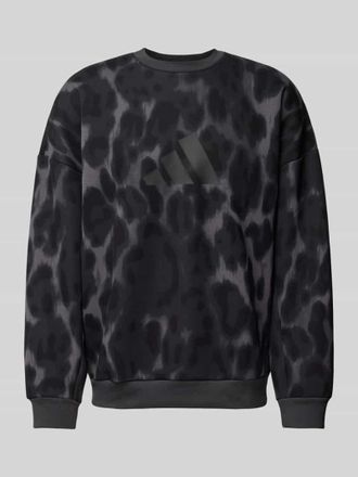 adidas Sweatshirt mit Rundhalsausschnitt in Dunkelgrau, Gr&ouml;&szlig;e XL