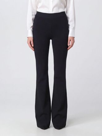 Pinko Flared Knit Viscose-Blend Trousers