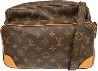 Louis Vuitton Pre-owned Cross Body Bags, female, Brown, Size: ONE SIZE Pre-owned Nil messenger bag
