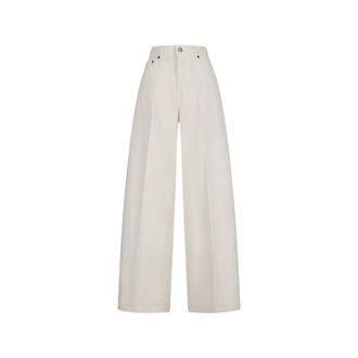 Haikure Wide Trousers, female, Gray, Size: W24 Bethany Short Length Twill 45