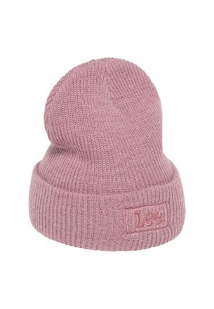 Lee Strickm&uuml;tze LEE Lee M&uuml;tze Core Beanie, Herren, rosa, Obermaterial: 79% Wolle WO. 21% Polyamid PA., M&uuml;tzen Strickm&uuml;tze