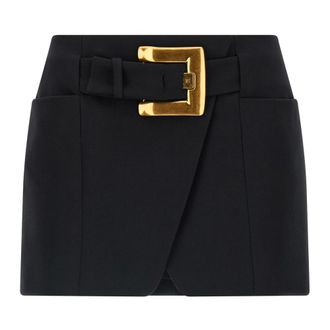 Balmain Mujer, Faldas, Negro, Talla: 2XS