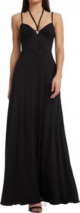 Dress The Population Mia Maxi Dress In Black