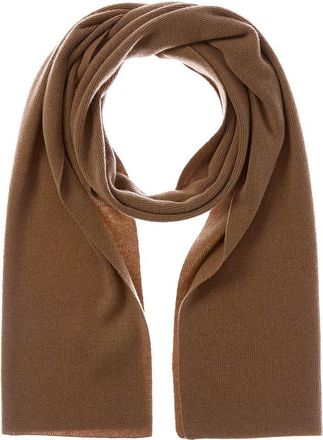 Sofiacashmere Sofiacashmere Full Needle Rib Wool & Cashmere-Blend Scarf