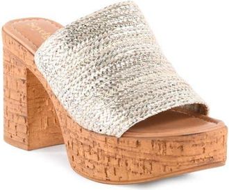 Seychelles Applause Platform Sandal in Light Gold at Nordstrom, Size 6.5