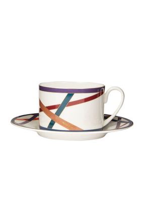 Missoni Home Nastri Set Of 2 Tea Cups & Saucers in Multicoloured at Nordstrom