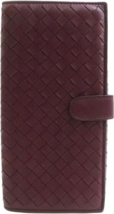 Bottega Veneta Pre-owned Portafoglio lungo (bi-fold) - - Pre-owned - Donna - Rosso - ONE SIZE