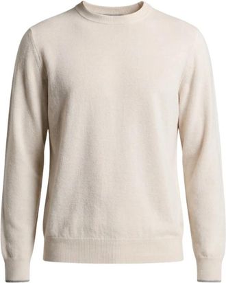 PESERICO Round-neck Truien - Heren - Ronde hals truien - Beige - XL - Truien & Vesten