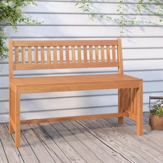 vidaXL Furniture Limited - Banco De Jard&iacute;n De Madera Maciza De Eucalipto
