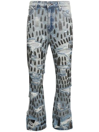 Who Decides War by Ev Bravado Max Hardware jeans - men - Cotton - 30 - Blue