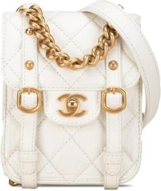 Chanel Pre-owned Mini City School - - Pre-owned - Donna - Bianco - ONE SIZE