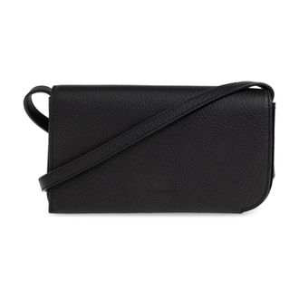 Jacquemus Shoulder Bags, male, Black, Size: ONE SIZE Curvo Shoulder Bag