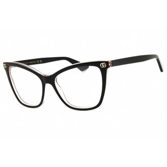 Gucci Ladies Black Cat Eye Eyeglass Frames GG1817O