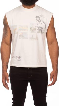 Icecream Gelato Graphic Tank in Antique White at Nordstrom, Size Xx-Large