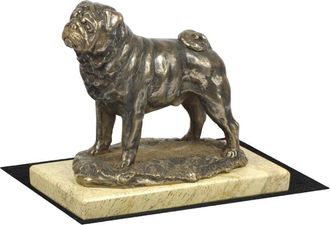 OEM Pug, Carlin - Estatuilla De Perro, Figura De Silueta De Perro, Trofeo Para Una Exposici&oacute;n De Perros De Art-dog