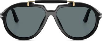 Persol Sunglasses, unisex, Black, Size: 57 MM Sunglasses
