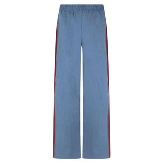 Ydence Ydence, Dames, Broeken, Blauw, Maat: M