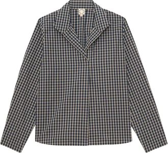 Ines De La Fressange Overhemden, Dames, Blauw, M, Katoen, Noa Top