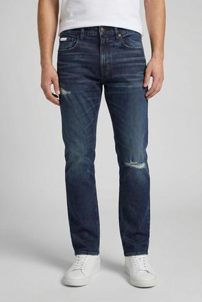 Calvin Klein Jeans Slim-fit-Jeans CALVIN KLEIN JEANS SLIM JEANS, Herren, Gr. 30, L&auml;nge 34, deep dusk, Denim/Jeans, Obermaterial: 98% Baumwolle, 2% Elasthan, unifarben, s