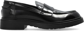 AGL Loren Loafers - Dames - Loafers - Zwart - 40 EU - Leer - Schoenen